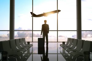 Travel Businessman in Airport Travel Businessman in Airport