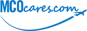MCO International Airport Cares Logo