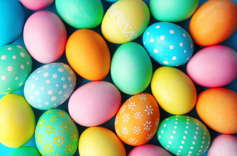 Colored Easter Eggs