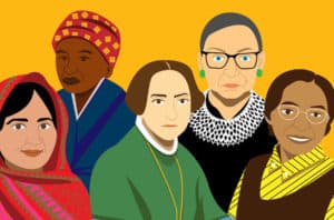 Historical Women Illustration