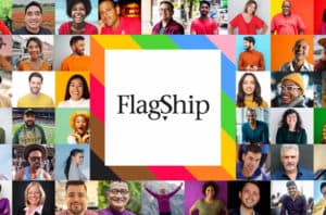 Pride Flagship Faces Collage Video