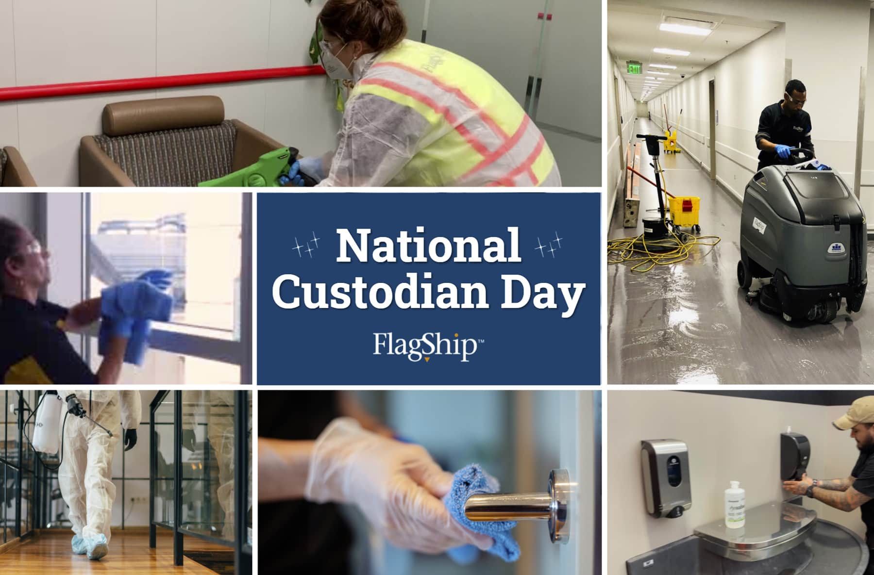 Happy National Custodian Day Flagship Facility Services