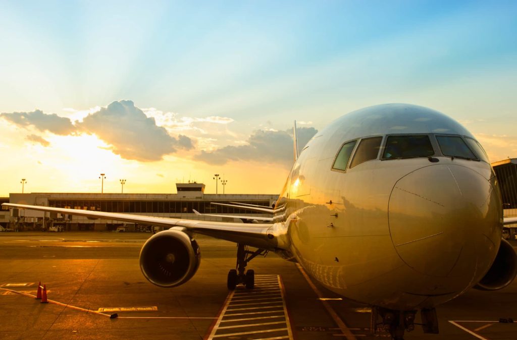 Airport Airplane Terminal Runway Airport Airplane Terminal Runway