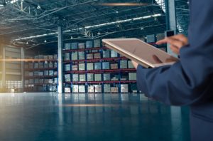 Facility Manager Warehouse Review on iPad