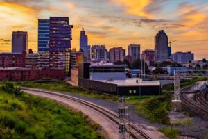 Raleigh North Carolina Skyline