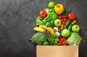 Assorted Vegetables and Fruits