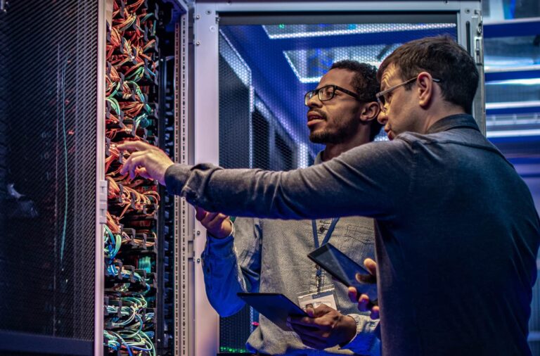 High Tech Server Equipment