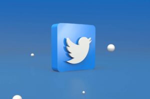 Twitter 3D Icon