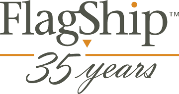 Flagship 35 Year Anniversary Logo