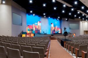 Interior Church Congregation Facility