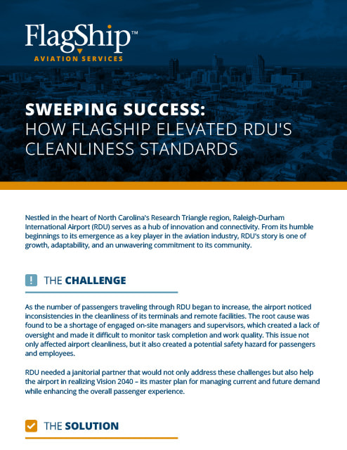 RDU Client Story Sweeping Success