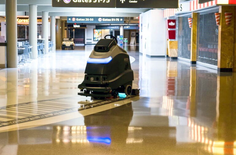 Autoscrubber Airport Cleaning Technology