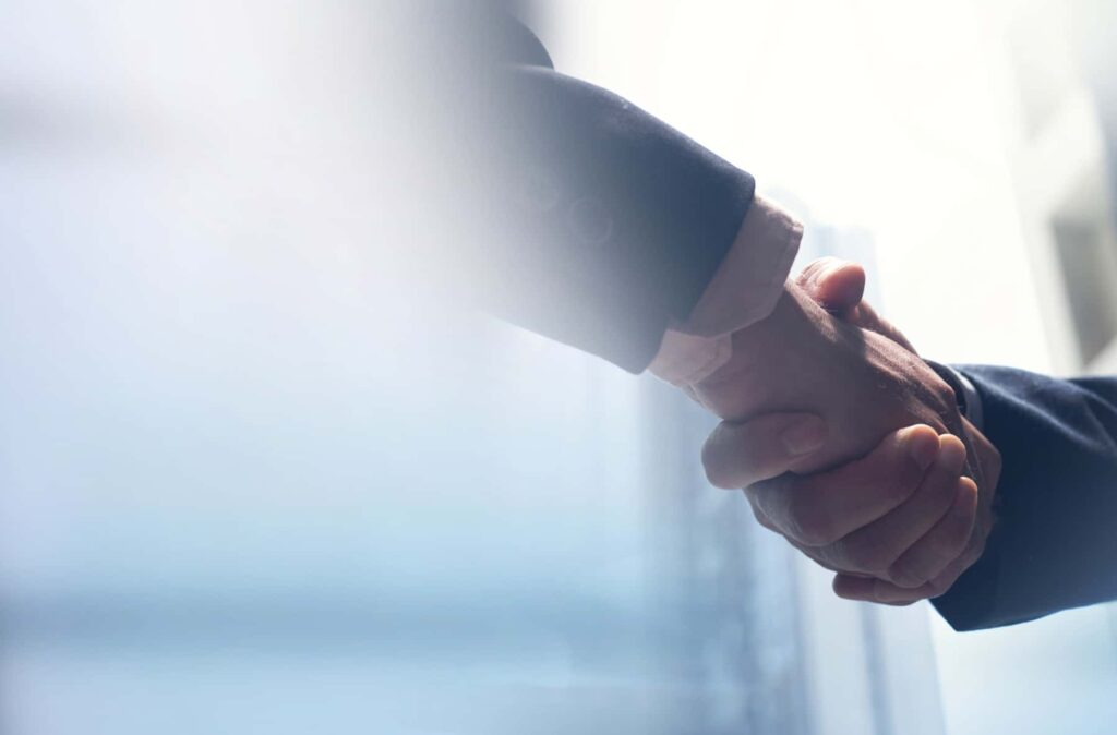 Welcome Handshake