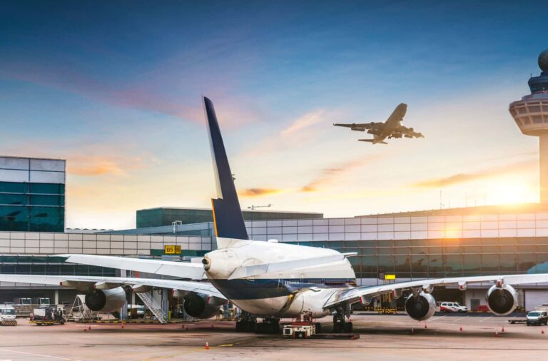 Airport Back of Plane