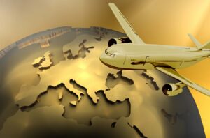 Gold Globe Airport Award Concept