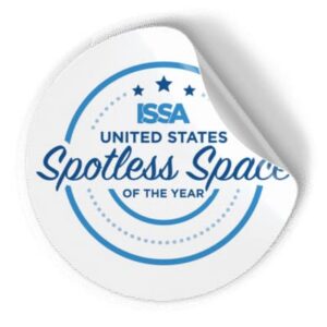 ISSA Spotless Space Badge
