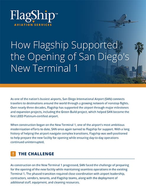 Opening of San Diego's New Terminal 1