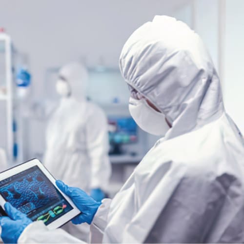 Cleanroom Program on Tablet