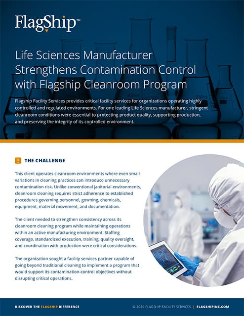 Life Sciences Manufacturer Strengthens Contamination Control with Flagship Cleanroom Program