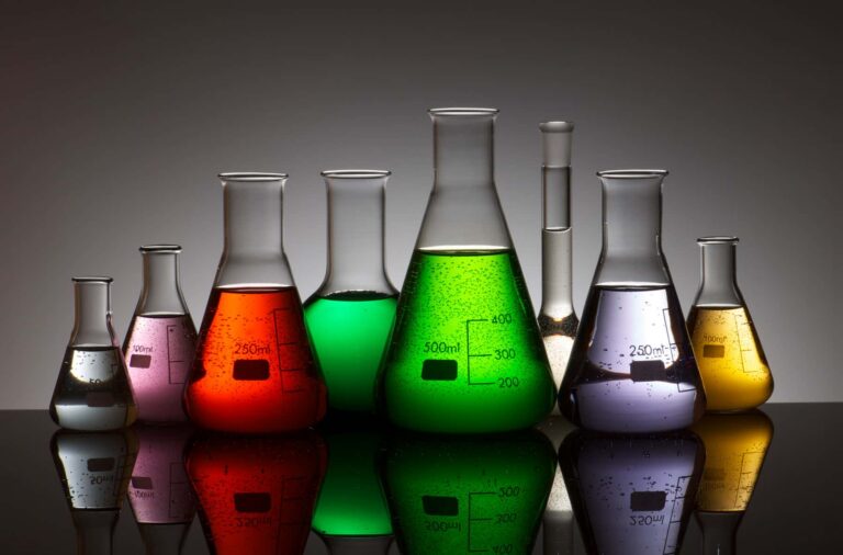 Laboratory Stock of Beakers and Flasks